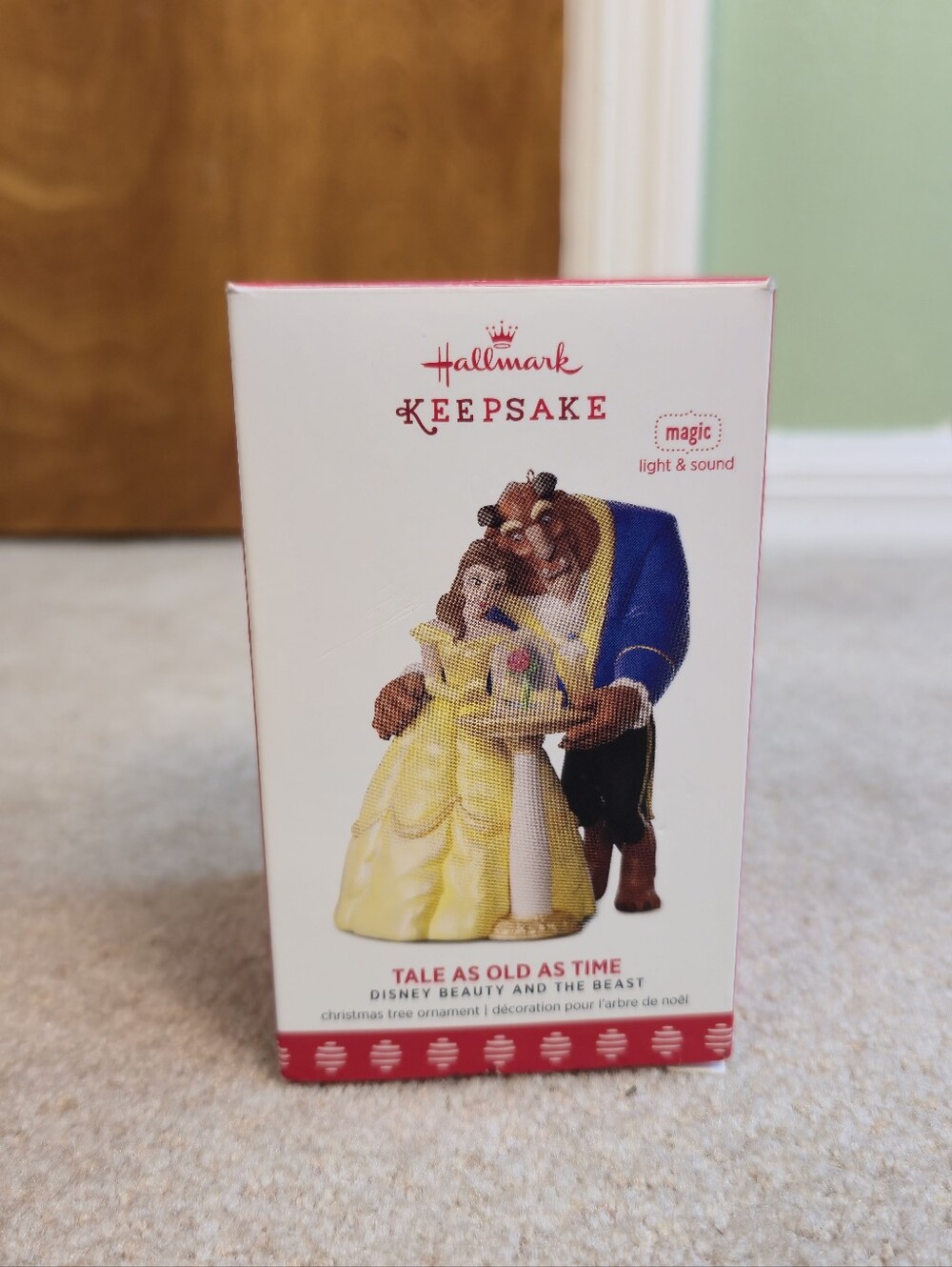 Tale As old As Time  Hallmark ornament Beauty and the Beast 2017 New